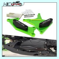 ▫สำหรับ KAWASAKI Versys 650นินจา ER6N ER6F 2006-2016เครื่องยนต์มอเตอร์ไซค์ภาพกรอบยามสเตเตอร์แผ่นเครื่องป้องกันการกระแทก