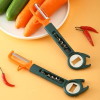 Kitchen multifunctional peeling knife pineapple knife fruit peeler scraper peeling apple artifact peeling knife melon peeling 【JYUE】