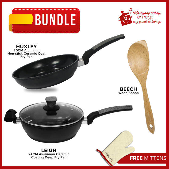 Omega Houseware Ceramic Cookware Set 2 Lazada PH