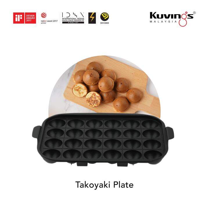 Kuvings Molly Multifunction Cooker Takoyaki Plate Lazada