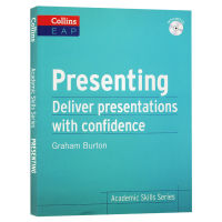 How to speak confidently in English original presentation B2 + Collins academic skills series college students English speech English book with CD