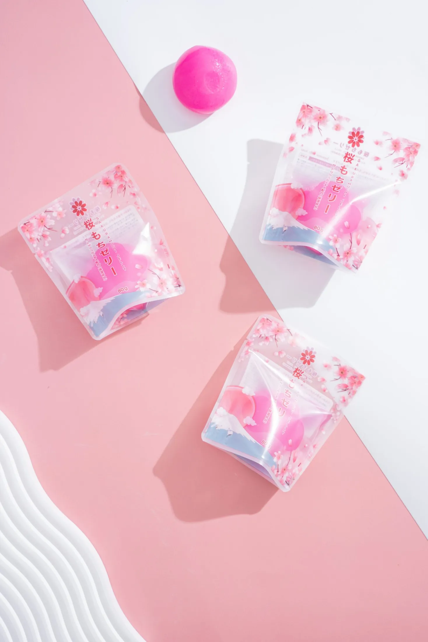 Bóng rửa mặt - Sakura Mochi Jelly