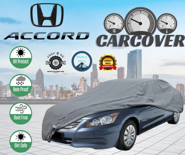 [HONDA ACCORD] HIGH QUALITY CAR COVER, RAIN PROOF, DUST RESISTANCE AND MADE WITH DURABLE