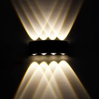 LED Wall Lamp Outdoor Waterproof Garden Light Aluminum Modern Nordic Indoor Wall Sconce Lamps 100-240V IP65