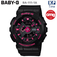 CASIO BABY-G นาฬิกาข้อมือผู้หญิง รุ่น BA-111-1A ของแท้ ประกัน CMG