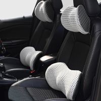 Car Headrest Car Seat Lumbar Backrest Office Chair Backrest Pillow Seat Lumbar Pillow Relieve Cervical and Lumbar Spine Pressure Seat Cushions