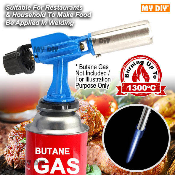 MYDIYHOMEDEPOT METAL BODY HEAVY DUTY GAS TORCH BURNER GAS TORCH FLAME