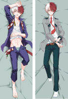 BL Male Characters Anime Otaku Dakimakura My Hero Academia Todoroki Shoto Decorative Bedding Hugging Body Pillow Case 150x50 CM