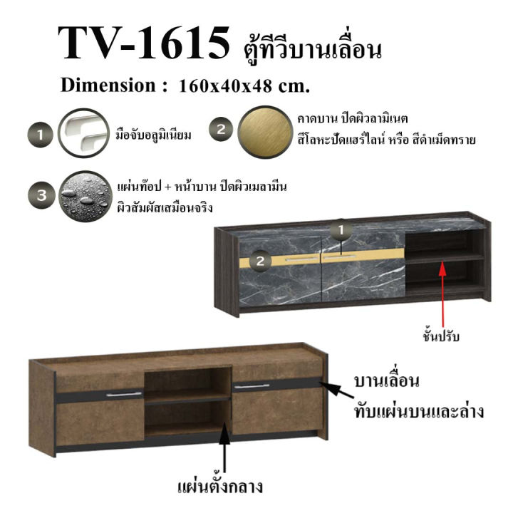 peal-เพียว-ชั้นวางทีวี-ม้นลิ้นชัก-ตู้เปิด-ปิด-เคลือบผิวเมลามีนทั้งตัว