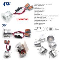 【✲High Quality✲】 sdis shop สปอร์ตไลท์หลอดแอลอีดีเล็ก1W 2W 3W 4W Dc 12V สำหรับบ้านห้องนอนไฟสปอร์ตไลท์ไฟกระจกโคมไฟเพดาน Ce