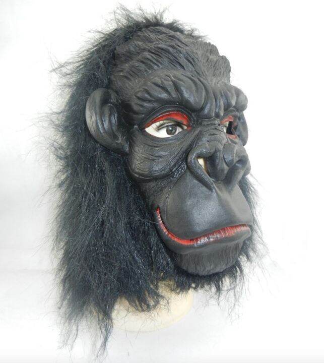 gorilla king kong monkey orangutan ape gorilla Topeng Latex Rubber ...