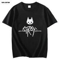 Stray Cat Game T Clothes Men Harajuku Camisas Streetwear Tee