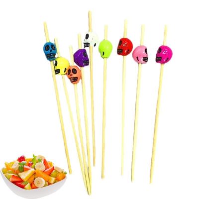 Cocktail Toothpicks Food Toothpicks Party Supplies Decorative Fruit Cocktail Picks Portable Fruit Toothpicks Party Supplies For