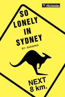 So Lonely in Sydney  -  ผู้เขียน Sarapao  -   [ หนังสือ มือสอง สภาพดี ]