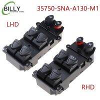 YAOPEI LHD RHD 35750-SNA-A130-M1 Power Lifer Window Master Switch 35750SNAA130M1 35750-SNV-H51 For Honda Civic 2006-2010