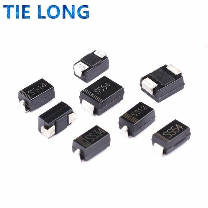 100pcs-sma-rectifier-diode-m1-m4-m7-ss12-ss14-ss16-ss24-ss34-ss26-ss36-ss110-ss210-ss210-us1m-rs2m-rs1m-es1d-1n4007-m7-do-214ac-electrical-circuitry-p