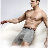 COD ☇✜⊙ vffe899 Large Size Mens Anti-Wear Legs Cotton Sports Comfortable Fatty Pants Boxer Briefs Running Breathable Youth 212