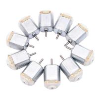 yihaobu 10Pcs 130 Micro จอ Dc 3V-6V 8000Rpm Miniature Motor Listrik มอเตอร์สี่ล้อขนาดเล็กของเล่น Diy งานอดิเรกสมาร์ทรถ