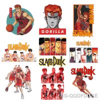 【CW】☜▬☄  Anime Slam Dunk Sakuragi Hanamichi Patches for Transfer Thermal Stickers T Iron on Appliqued