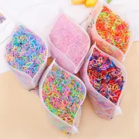 【YF】◕♘✆  500/2000 Hair Accessories Rubber Band Elastic Bands Headband Children Ponytail Holder Kids Ornaments