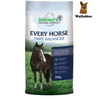 อาหารม้า Johnson’s EVERY HORSE FIBRE BALANCER อาหารเม็ดที่มีเยื่อใยอาหารสูง มีความอ่อนโยนต่อกระเพาะอาหารและลำไส้