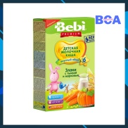 Bột ăn dặm Bebi C6 sữa, 3 loại ngũ cốc, bí ngô, táo, cà rốt 200g