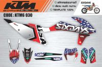 สติกเกอร์ KTM รหัส KTM6 030