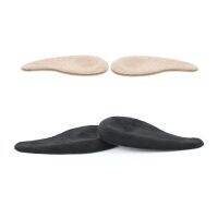 2 Pairs Corrective Shoe Inserts Lateral Heel Wedge Insoles For Alignment Knee Pain Bow Legs Osteoarthritis ( Black ) Shoes Accessories