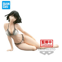 ของแท้ Bandai Banpresto One Ph Man 12ซม. Terrible Tornado Tatsumaki กับชุดว่ายน้ำอะนิเมะเด็กเก็บตุ๊กตาของขวัญ