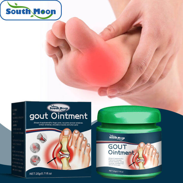 South Moon Bunion Gout Pain Relief Ointment Hallux Valgus Uric Acid