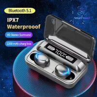 TWS 5.0 Bluetooth Earphones Wireless Headphone With Microphone 9D Stereo Sports Waterproof Earbuds Headsets 2200mAh Charging Box