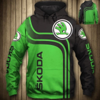 Hot Men Women Fashion Long Sleeve Outerwear Hoodie Skoda Hooded Sweatshirts3D Sweatshirt Hoodies {plenty}