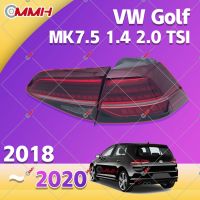 Volkswagen golf Golf7.5 MK7.5 2018-2020 เสื้อ​ไฟท้าย ไฟท้าย​แต่ง ไฟท้ายไฟเบรค​ ไฟเลี้ยว Taillamp Taillight ไฟท้าย​ พร้อมทับทิม ไฟท้ายกันชนหลังสําหรับ​ ทับทิมในฝาท้ายไฟท้าย ไฟเบรก ไฟสัญญาณเตือน