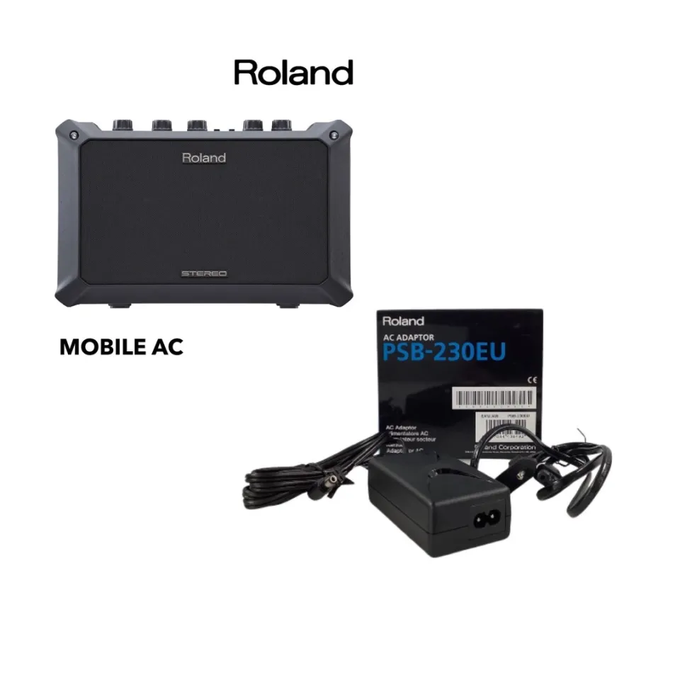 ROLAND MOBILE AC แอมป์อคูสติก ( สินค้าใหม่ของแท้ 100% ) +หม้อแปลง