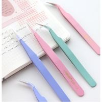 Colored hand tweezers and paper tape sticker release paper collage tool handmade small accessories