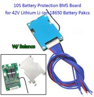 【HOT】 แผ่นป้องกัน BMS 10S 42V 14A,พร้อมตัวควบคุมอุณหภูมิคงที่สำหรับแบตเตอรี่ลิเธียม Li-Ion 18650 3.7V