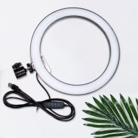 2021MAMEN 10 inch Ring Light Fill Lamp Overhead Bracket Soft Light jewelry broadcast live light shooting SLR photo lamp CD50 T03