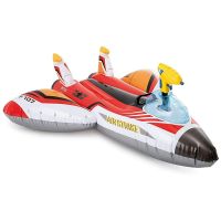 Water Plane Ride-on Summer Toy Inflatable Pool Float Water Float Raft Ride on Pool Lounger Novelty Beach Toy Suitable