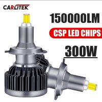 H7 Led Canbus 360 Mini Car Headlights Bulbs 150000LM H11 H8 H9 H1 HB3 9005 HB4 9006 300W Fog Light Turbo Lamp For Projector Lens