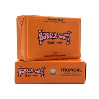 Bubblegum Surf Wax Premium Tropical-Surfboard Wax for surfboards, skimboards, bodyboards