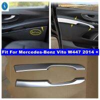 ลูกบิดประตูหน้าชุดฝาปั้นมือจับชามตัดให้พอดีกับ Mercedes-Benz Vito W447 2014-2021อุปกรณ์ตกแต่งภายใน