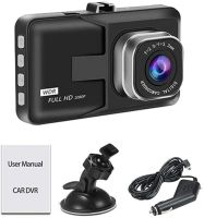 1080P HD Dash Cam 3นิ้วเครื่องบันทึกวิดีโอขับรถสำหรับรถ DVR กล้องรอบการบันทึกมุมกว้าง Dashcam วิดีโอ Registrar