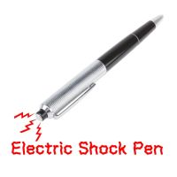 2023 NEW ไฟฟ้า Shocker ปากกา Electricshock ตลกเล่นตลกของเล่นเล่นกลสำหรับเด็กของขวัญของเล่นตลกไฟฟ้าปากกาช็อตของเล่นตลก