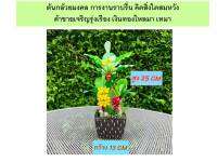 ต้นกล้วยจากดินญี่ปุ่น พร้อมส่ง ต้นไม้มงคล งานฝีมือ ต้นไม้ขึ้นบ้านใหม่ การทำงานราบรื่น คิดสิ่งใดทำสิ่งใดก็ง่าย