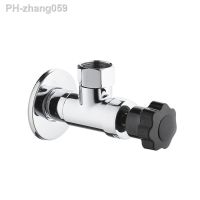 1PCS Brass Three Angle Valves Universal Water Control Filling Valve Hot Cold Mixer Faucet Bathroom Toilet Hardware Accessories