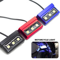 BC Universal 3LED 12V ไฟส่องป้ายทะเบียนรถจักรยานยนต์โคมไฟตกแต่งอลูมิเนียม