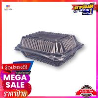 เอโร่ กล่องอาหารฝาพับ PP 1250 มล. x 25 ชิ้นaro PP Clamshell Food Box 1250 ml x 25 pcs