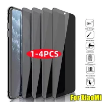 1 4Pcs Privacy Screen Protectors For Poco X3 X4 M3 Pro F3 GT Anti spy Glass For Xiaomi Redmi Note 7 8 11 9 9A 9C 10 Pro 9S 10S