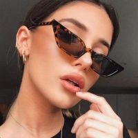 【LZ】✿☈  New Pink Cat Eye Sunglasses Woman Vintage Black Cateye Sunglasses Female Small Frame Transparent Color Oculos De Sol Feminino