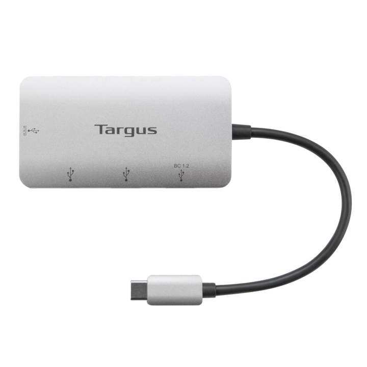 targus-ach228-usb-c-multi-port-hub-usb-ax2-usb-cx2-with-100w-pd-อุปกรณ์แปลงสัญญาณต่อพ่วง-ของแท้-ประกันศูนย์-1ปี